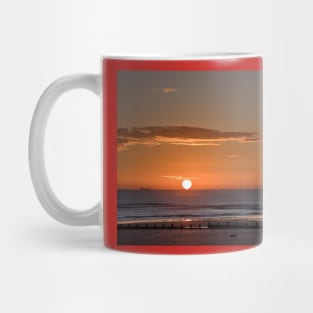 Winter sunrise in Northumberland (2) Mug